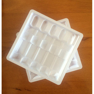 Fourniture d'emballages sous blister pour 10 ml x 5 flacons d'injection aqueuse, plateau intérieur en plastique pour l'emballage des ampoules. - Product Image 5