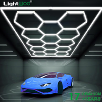 Éclairage LED Hexagonal Acclamé pour Ateliers Automobiles, Garages, Showrooms, Magasins, Salles de Sport et Stations de Lavage – Équipements d'Atelier Automobile de Haute Qualité