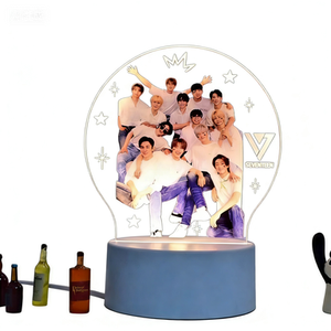 ไฟกลางคืนอะคริลิค BTS ส่วนตัว ของขวัญงานปาร์ตี้ ของขวัญรับศีลล้างบาป ของขวัญวันเกิด โคมไฟข้างเตียง - Product Image 2