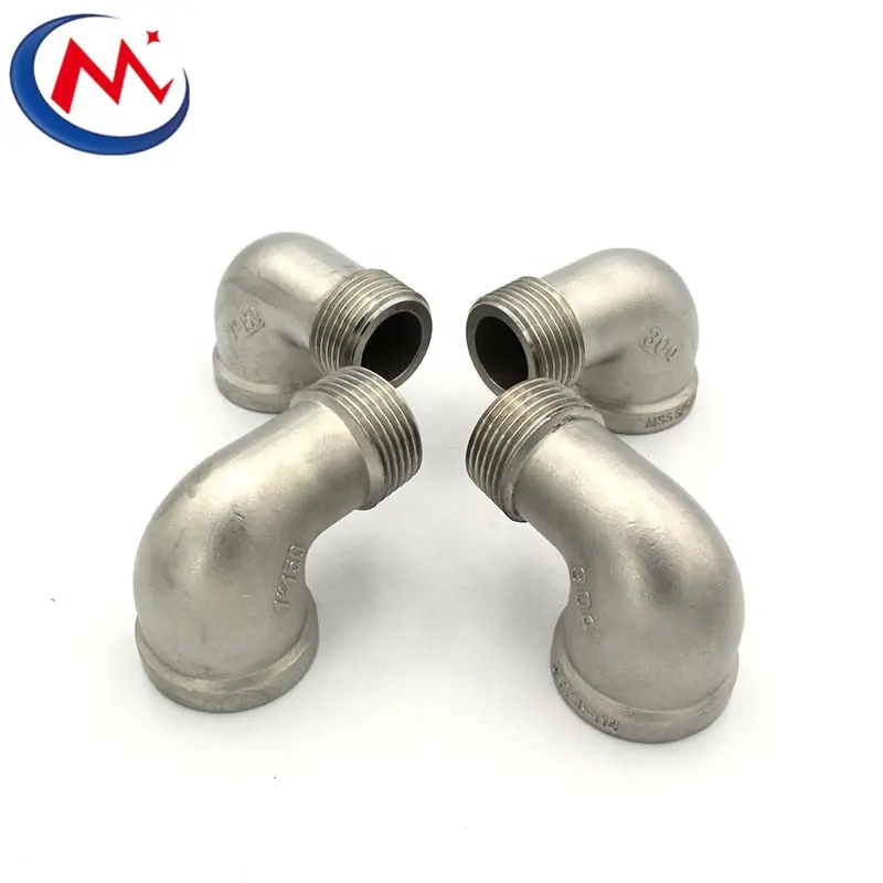 Hydraulic Stainless Steel Union NPT Threaded nipple aisi304 ASTM Pipe Fittings stainless