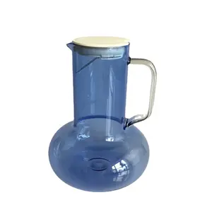 Cold water kettle light luxury color heat-resistant glass pot spherical large capacity cool water bottle