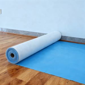 Tapis de protection de sol absorbant sans résidus, feutre de polyester non tissé, revêtement <span class=keywords><strong>en</strong></span> PE, imperméable, anti-poussière, pour la protection quotidienne de la peinture - Product Image 3