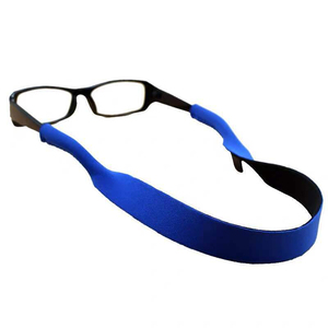 Lunettes de soleil en néoprène souple, Logo personnalisé, lanière en néoprène, bon marché, coloré, sangle pour lunettes de sport, corde antidérapante, 1 pièce