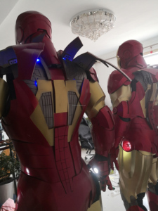 Costume da <span class=keywords><strong>Iron</strong></span> <span class=keywords><strong>Man</strong></span> Realistico con LED per Adulti, Robot Supereroe per Cosplay, Unisex, Halloween, Modello Mark <span class=keywords><strong>3</strong></span> - Product Image 3