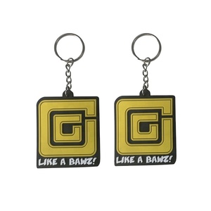 Porte-clés en PVC promotionnel personnalisé de bonne qualité - Product Image 1