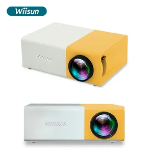 S YG300 Mini projecteur Portable prise en charge de mémoire Ultra haute définition pour HD adapté à la Projection de cinéma maison en plein air