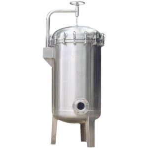 <span class=keywords><strong>Filtre</strong></span> <span class=keywords><strong>à</strong></span> sac industriel personnalisé en acier inoxydable 304/316 pour l'industrie alimentaire et chimique, débit de 40 m3/h, <span class=keywords><strong>filtre</strong></span> <span class=keywords><strong>à</strong></span> sac simple - Product Image 1