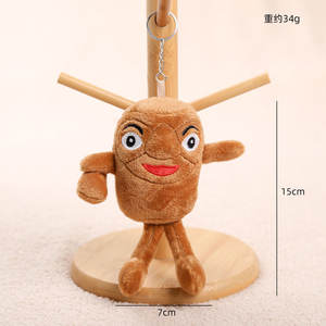 Nuevos Llaveros de Peluche Kawaii de Anime Estilo TungTung Tung Sahur, Colgante para Bolso y Llavero para Niños y Niñas - Product Image 3