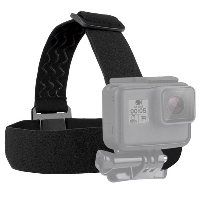 PULUZ Elastic Mount Belt, Adjustable Head Strap for GoPro, for Insta360 ONE R, for DJI Osmo Action Sport Camera