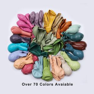 Décoration de fête d'anniversaire, ballons rétro en violet clair, <span class=keywords><strong>bleu</strong></span> brume, <span class=keywords><strong>bleu</strong></span> gris, blanc sable, beige chair, rose bois, avocat, Globos - Product Image 6