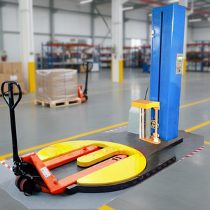 Máquina Envolvedora de Palés de Diseño Moderno, Paletizadora Precisa y Fácil de Operar, Ahorra un 50% en Film Estirable - Product Image 4