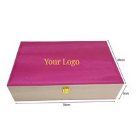 Perruques avec logo personnalisé montre porte-documents pour le vin boîte d'emballage de parfum cosmétique boîte cadeau de luxe en bois et cuir avec papier texturé