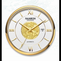 Reloj Automático Exclusivo para Hombre de 42MM, Personalizado, de Acero Inoxidable 316L, Mecánico Premium, Resistente al Agua 5ATM