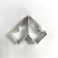 Support d'angle durable Tengshuo, design moderne, connecteur de fenêtre et de porte en alliage d'aluminium réglable, installation facile par vis, garantie 1 an