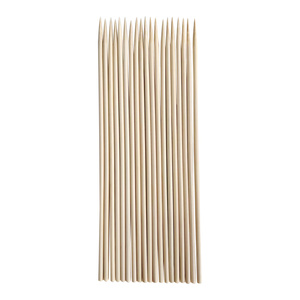 Brochetas redondas de bambú de alta calidad hechas de <span class=keywords><strong>madera</strong></span> natural para reuniones de barbacoa, entrega rápida - Product Image 2
