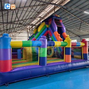 Toboggans gonflables de haute qualité pour enfants, châteaux gonflables à vendre, château <span class=keywords><strong>gonflable</strong></span> commercial, château <span class=keywords><strong>gonflable</strong></span> pour chien - Product Image 2