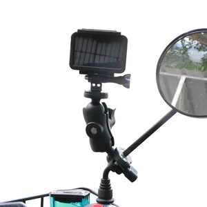 Có thể tháo rời điện thoại chủ gương chiếu hậu xe máy xe đạp tay lái núi cho <span class=keywords><strong>GoPro</strong></span> anh hùng 13/12 insta360 X5 hành động Máy ảnh phụ kiện - Product Image 4
