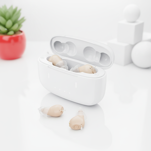 เครื่องช่วยฟังดิจิตอลแบบ CIC ขนาดเล็ก มองไม่เห็น ซ่อนในรูหู ชาร์จได้ สำหรับผู้สูงอายุ  ลดราคาพิเศษ - Product Image 3