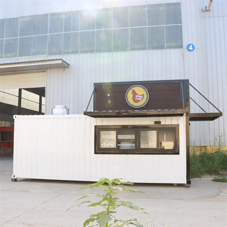 Hot Sale Häuser Container Coffee Shop Fertighaus Restaurant Mobile Container Bar mit Cafe Full Equipment