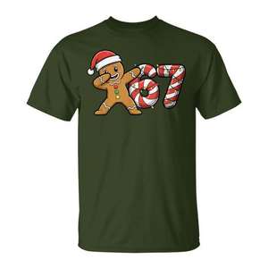 Camiseta Dabbing Gingerbread Christmas 67 Meme con diseño divertido navideño - Product Image 1