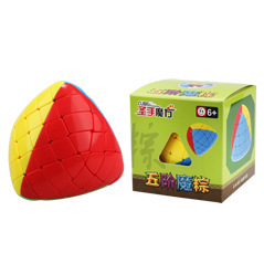 Saint Hand Odd Shaped Rubik's Cube <b>Set</b> 2x2 Pyramid Mirror Cube Creative Puzzle Toy <b>for</b> <b>Kids</b> and Teens - Product Image 5