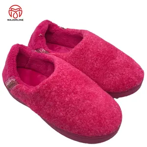 2023AW Cozy Slippers Women's Adjustable House Slippers Memory Foam Thick Outsole Terry Cloth Orthopedic Indoor Outdoor Slippers