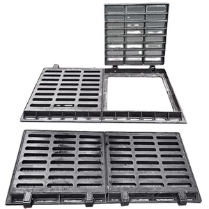 Servicio OEM Personalizado, Tapa de Alcantarilla Cuadrada de Hierro Dúctil, Tratamiento de Superficie, Color Personalizado, MOQ, Pedidos Pequeños Aceptados, Fabricante - Product Image 1