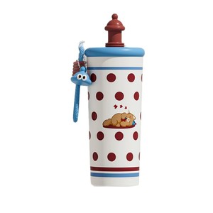 Termo de Acero Inoxidable de 500 ml, Botella de Agua Fría con Pajita para Estudiantes y Chicas, Gran Capacidad - Product Image 5