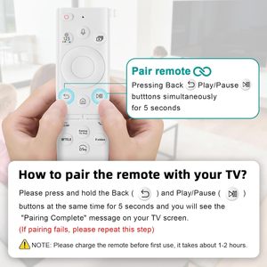 Telecomando Vocale Solare BN59-01391A per <span class=keywords><strong>TV</strong></span> <span class=keywords><strong>Samsung</strong></span> Frame, Sostituzione del Telecomando con Ricerca Vocale, <span class=keywords><strong>App</strong></span> e Ricarica Solare - Product Image 6
