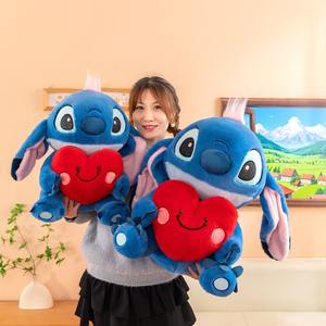 Peluche a Forma di Cuore Rosso con Imbottitura in Cotone PP, Regali all'Ingrosso per Compleanni e San Valentino, Migliori Giocattoli di Peluche a Forma di Orso Cartone Animato per Bambini e Ragazze - Product Image 3