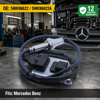 Capteur NOx 5WK96622 5WK96622A 5WK96622B 5WK96622C pour système SCR Mercedes Benz, neuf, testé à 100 %, capteur d'oxygène et d'azote