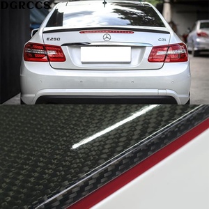 สปอยเลอร์หลังแบบ AMG สำหรับรถยนต์ DGRCCS E-Class W207 C207 2 ประตู คูเป้ ทำจากคาร์บอนไฟเบอร์ขัดเงา พร้อมเทปกาวสองหน้า - Product Image 3