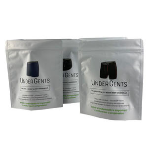 Sacs Doypack personnalisés en aluminium, noir blanc, mat, unités, sac à fermeture éclair pour aliments, pochette à fermeture éclair - Product Image 6