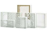 Décoration Verre Salle De Bains Cloison Solide Mur Transparent Brique Cristal Brique