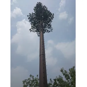 15m 18m 20m 25m 30m 35m 40 meter Solar TV Satellite Telecom Artificial Monopole Ham Antenna Telecom Camouflage Tree Tower