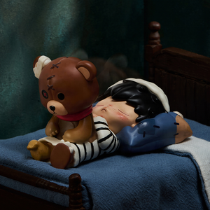 Vendita calda 100% originale POPMART Hirono in PVC da collezione Anime Figure della serie di carnevale dei mostri Hirono scatola cieca - Product Image 5