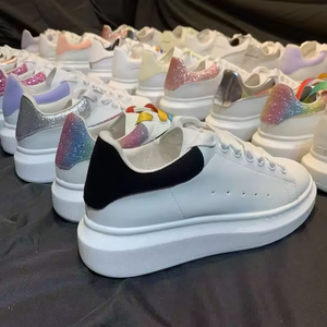 Wholesale Trendy Casual White Shoes From Luxury Brand with Soft air Cushion and Breathable Thick Sole Design Providing comfort - Product Image 2