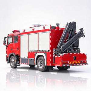Potente Camión de Bomberos de Rescate de Emergencia Sinotruk HOWO con Grúa y Generador - Product Image 3