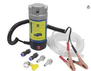 Pompe à huile électrique <span class=keywords><strong>portable</strong></span> auto-amorçante 12V/24V DC la plus vendue avec boîte à outils, extracteur et remplisseur d'huile pour transfert d'huile moteur - Product Image 1