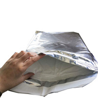 Enveloppes thermiques isolées extensibles, emballages alimentaires, sacs d'expédition, sacs d'expédition, sacs métalliques