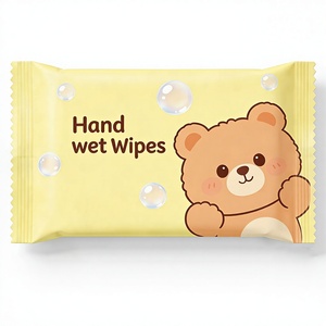 Tisu Basah Bayi Ramah Lingkungan Portabel Kain Non-Woven Dapat Dibuang di Toilet Tisu Basah Pembersih Nyaman dan Lembut - Product Image 2