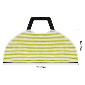 Mop Pad for <strong>Sharks</strong> RV2410WD RV2610WD RV2610WA RV2400WXUS RV2400WD 2- In-1 <strong>Robot</strong> <strong>Vacuum</strong> Washable Reusable Mopping Pad Replacement - Product Image 6