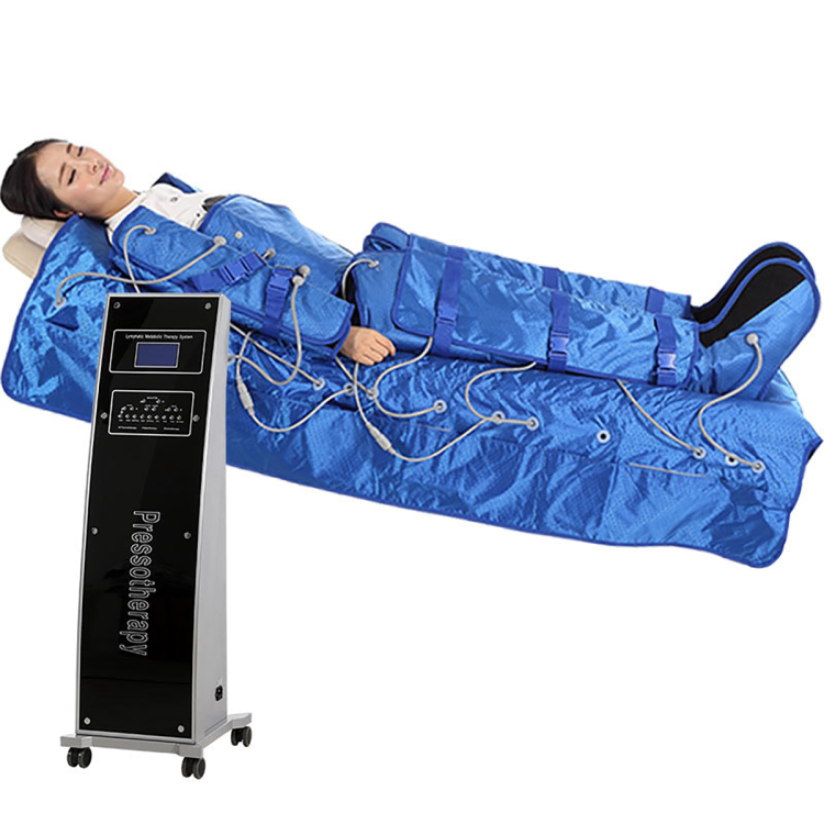 Dispositivo de bolsa de presión de aire sanguíneo Máquina de presoterapia 3 en 1 Máquina de drenaje linfático Máquina adelgazante Equilibrador Máquina de presoterapia