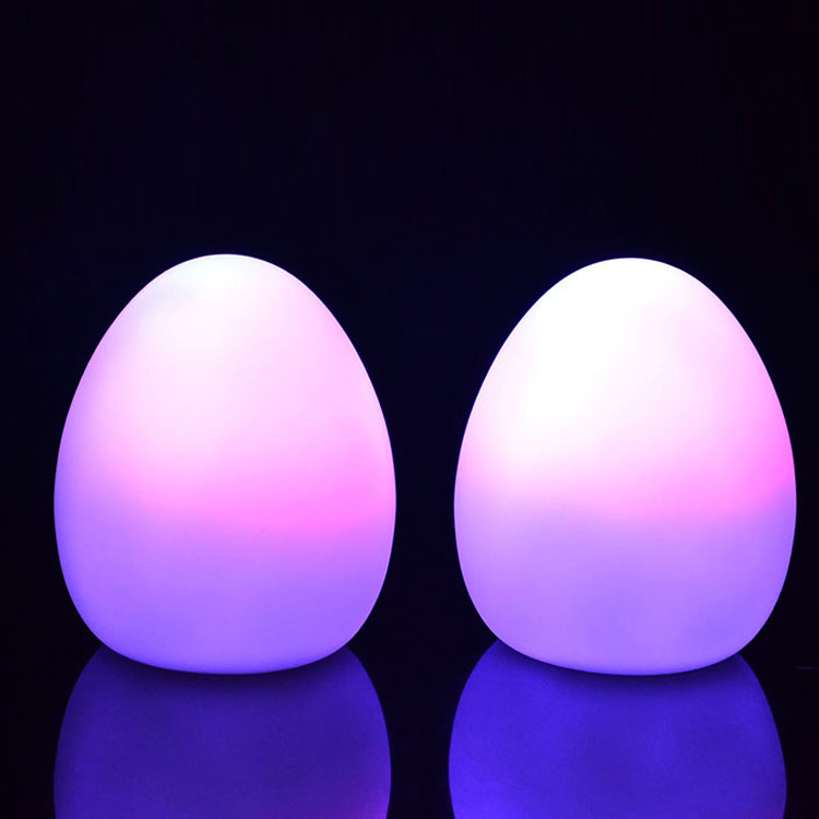 Baby LED Flashing Egg Night Light for Kids Room Decoration Toys Balls Lamp