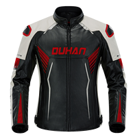 Veste de moto en cuir respirante pour homme Duhan Repsol, coupe-vent, pour la course moto, le motocross et la course automobile F1