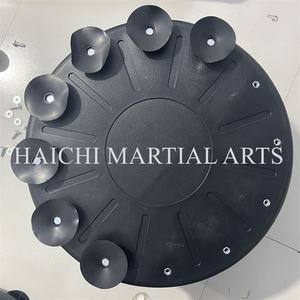 Saco de Boxeo Independiente con Base, Saco de Boxeo de Cuero con Cubierta Protectora, Saco de Boxeo Vertical para Boxeo - Product Image 4