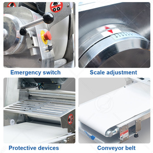Machine à laminer automatique OCEAN pour pâte à pizza, baklava, pâte <span class=keywords><strong>feuilletée</strong></span>, machine à laminer commerciale pour pâtisserie - Product Image 4