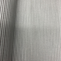 Filet en plastique vinyle de maille de tissu enduit de PVC pour des bannières et des couvertures