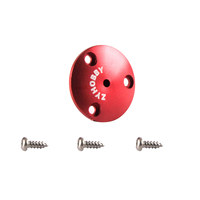 Conector de Manguera de Doble Conexión con Brida de 20 mm de Aleación de Aluminio ZYHOBBY para Ventilación del Fuselaje de Aviones RC