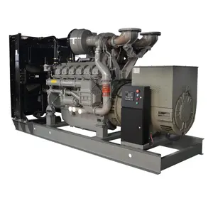 CE marked Parkins 4016TAG1A continuous power genset 1500kw diesel electric plant